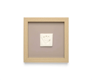 Happy Hands Handprint frame wood