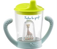 Mascotte Sophie la Girafe cup - grøn