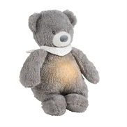 Nattou Night light Sleepy Bear Grey