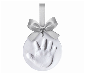 Happy Hands Ornament kit Silver ribbon