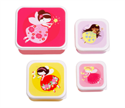 Lunch & snack box set - Fairy