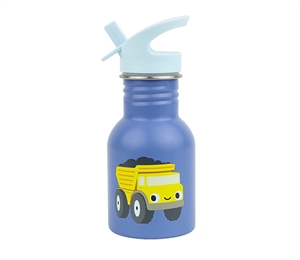 Lille Rustfrit stål drikkeflaske - Dump truck 