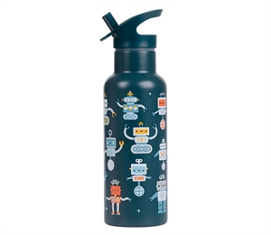 XL Rustfrit stål drikkeflaske - Robots