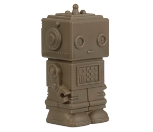 Money box - Robot, Ash brown
