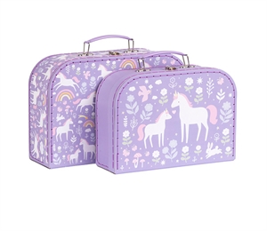 Suitcase - Unicorn Dreams set of 2