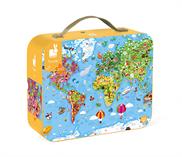Janod World Giant Puzzle - 300 Pcs.