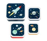 Lunch & snack box set - Space